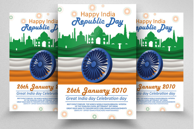 india-republic-day-flyer-poster