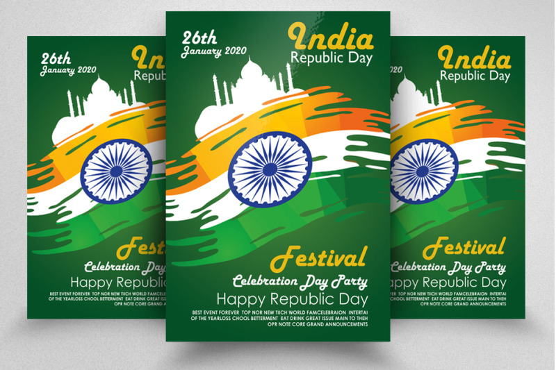 india-republic-day-flyer-poster