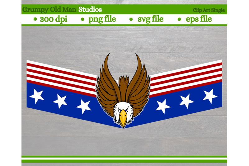 patriotic-bald-eagle-with-stars-and-stripes