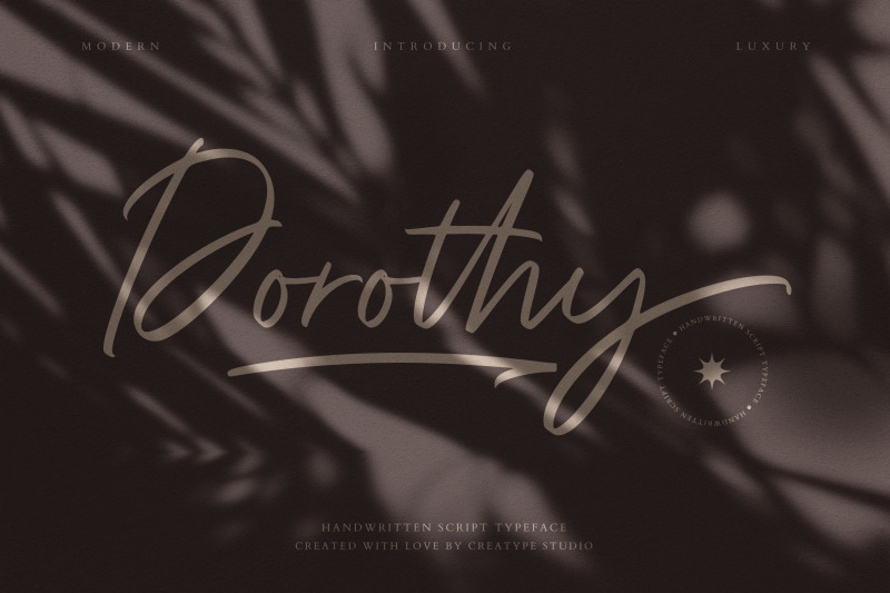 dorothy-handwritten-script