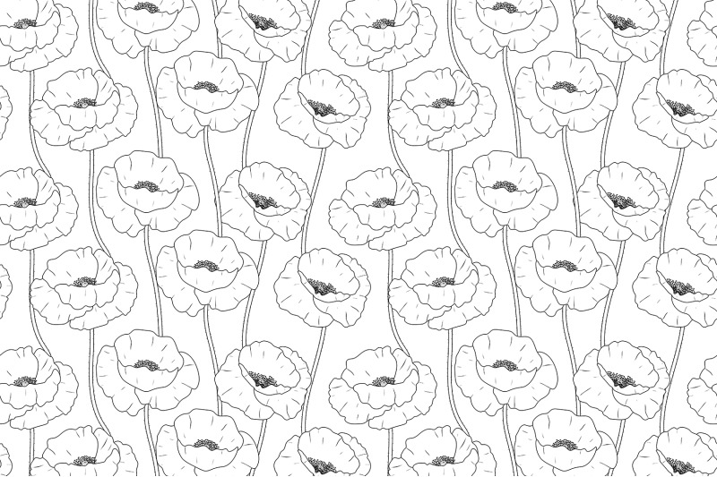 poppies-graphics-pattern-poppies-flowers-pattern-poppy-svg