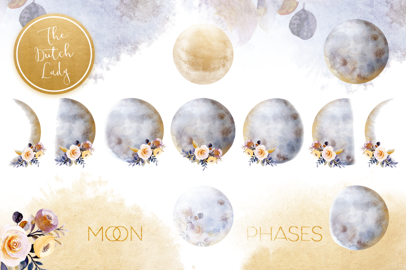 floral-moon-phases-clipart-set