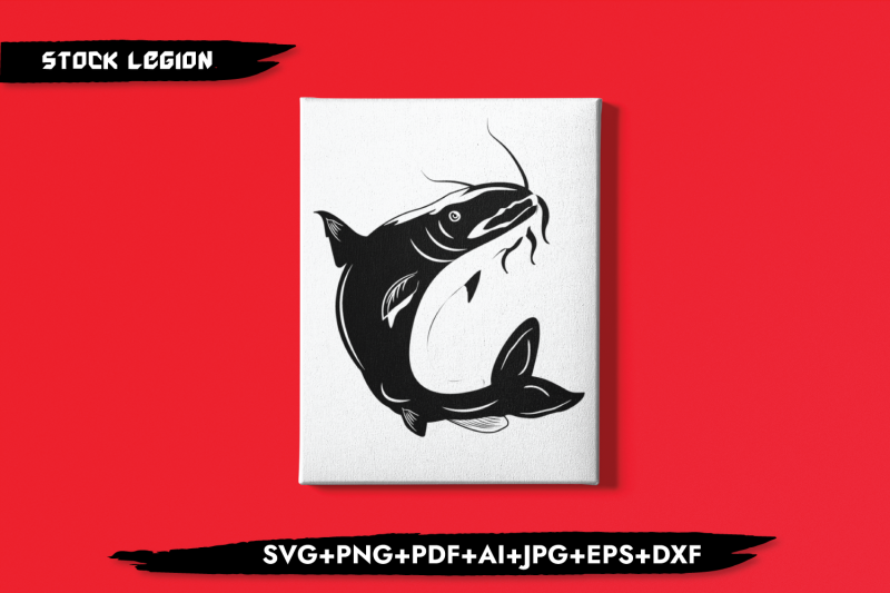 catfish-face-svg