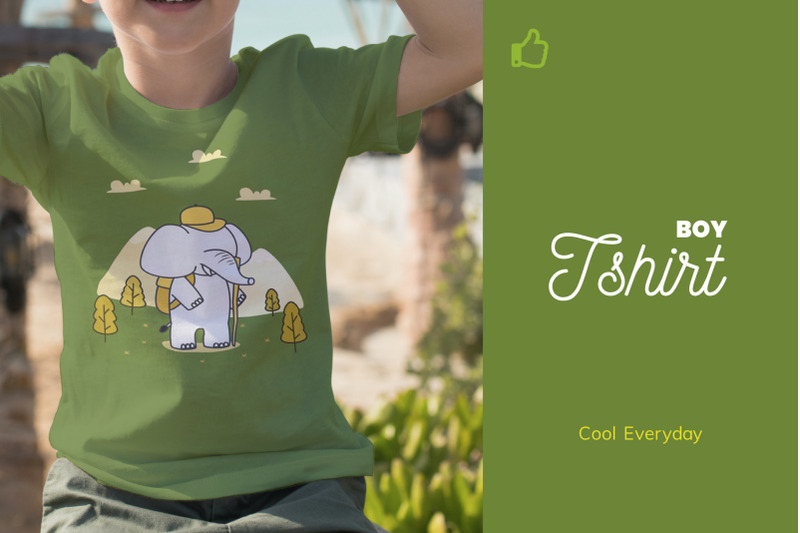 cute-elephant-camping-illustration-themed-plus-pattern