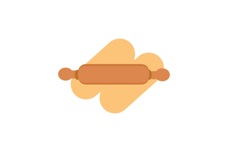 kitchen-rolling-pin-flat-icon