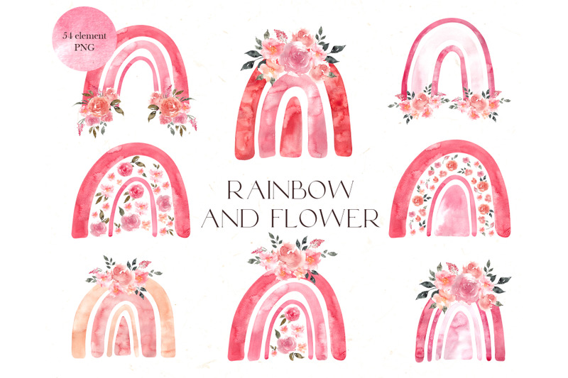 rainbow-and-flowers-cute-clipart