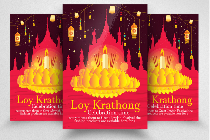 loy-krathong-thai-festival-celebration-poster