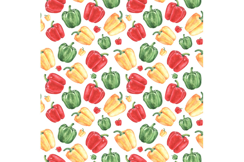 peppers-watercolor-seamless-pattern-red-yellow-green-peppers