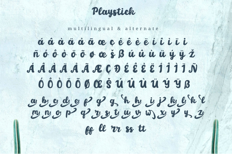 playstick-bold-script-font