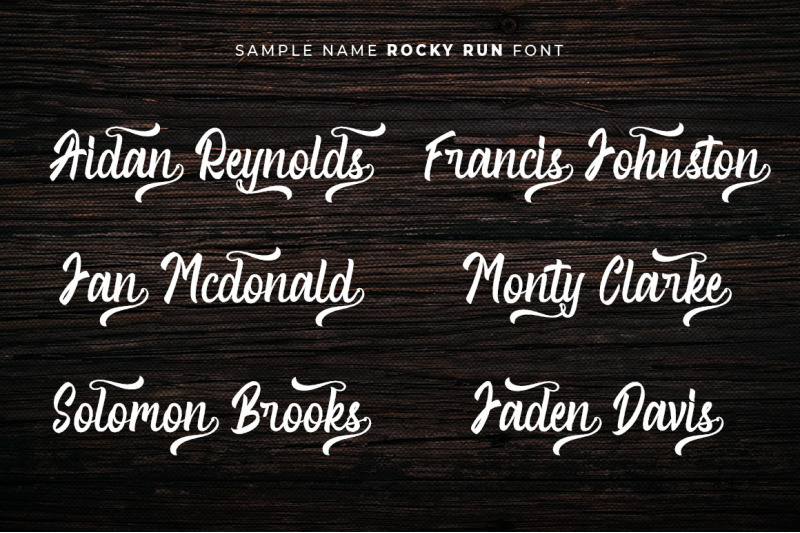 rocky-run-bold-script-font