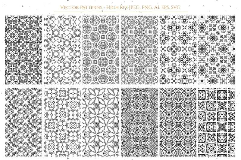 monochrome-ornaments-patterns-vol-2