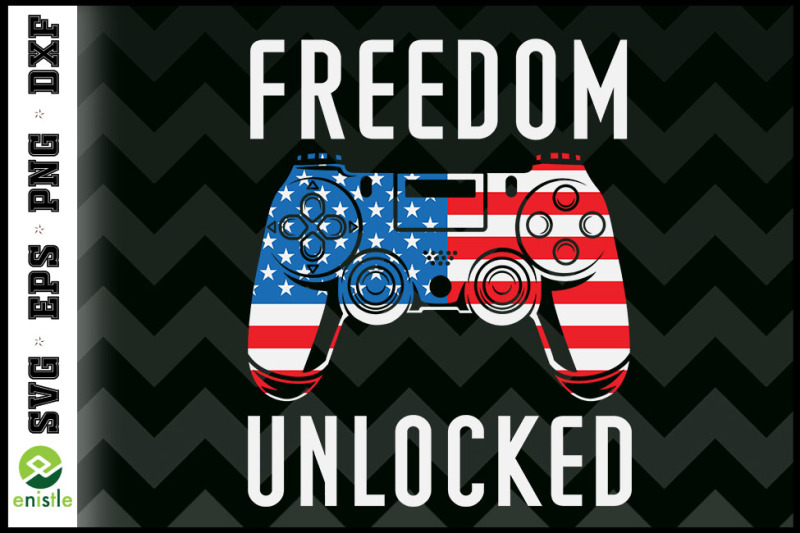 gamer-4th-of-july-freedom-unlocked