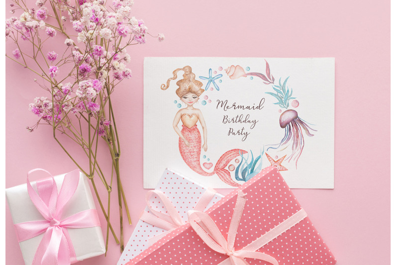 watercolor-mermaid-collection