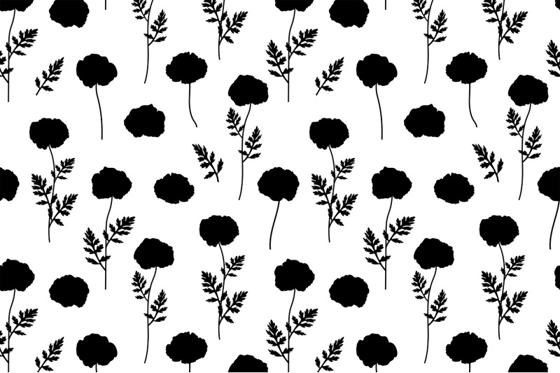 poppies-silhouettes-pattern-flowers-silhouettes-pattern