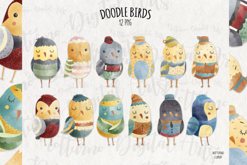 watercolor-doodle-birds-set-of-12