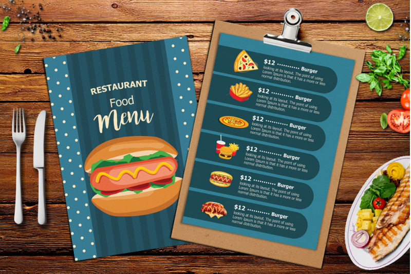 food-menu-template