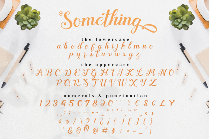 something-cursive-handwritten-font