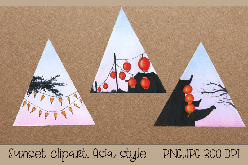 watercolor-clipart-geometric-camping-sunset-bundle-asia-sub