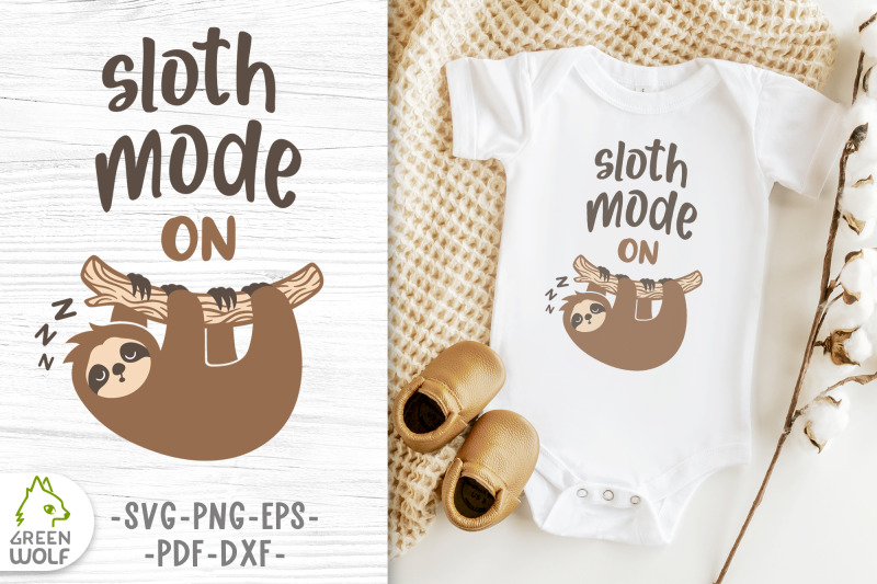 sloth-mode-svg-sleeping-sloth-on-branch-svg-baby-bodysuit-svg-design