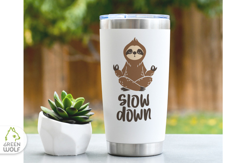 slow-down-svg-meditating-sloth-svg-yoga-sloth-svg-layered-svg-file