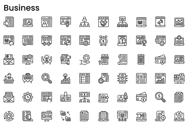 collection-of-1400-line-icons-set