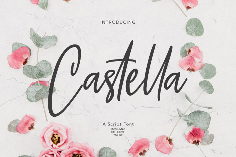 castella-script-font
