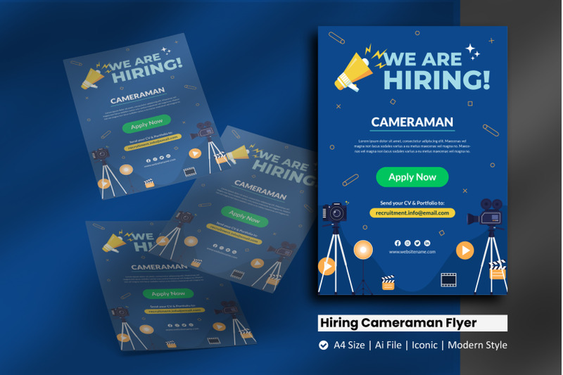 recruitment-cameraman-flyer-template