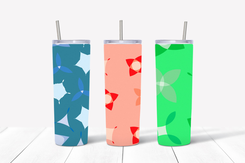 20-oz-skinny-tumbler-sublimation-png-designs-summer-abstract-flowers