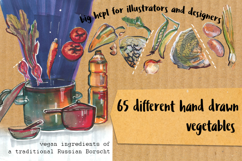 65-hand-drawn-vegetables