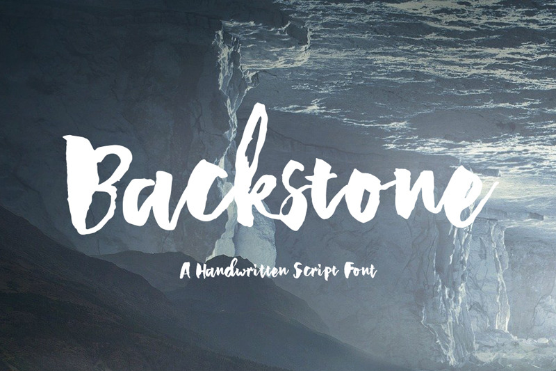 backstone-a-handwritten-script-font
