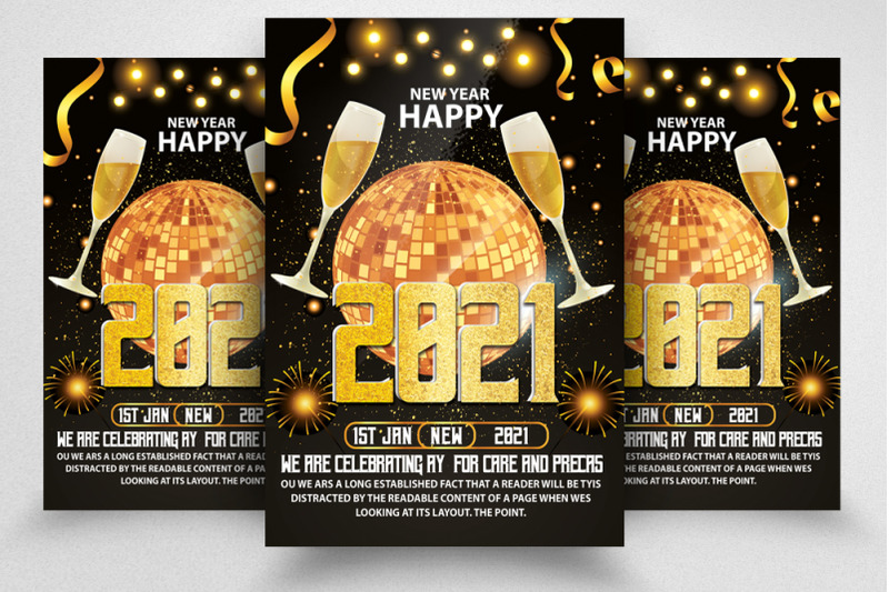 new-year-party-night-flyer-poster