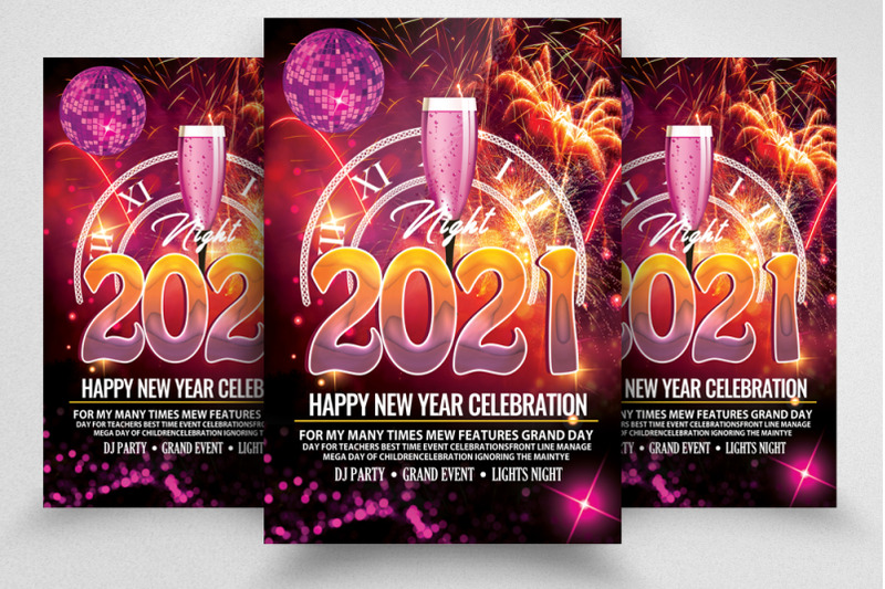 happy-new-year-celebration-poster