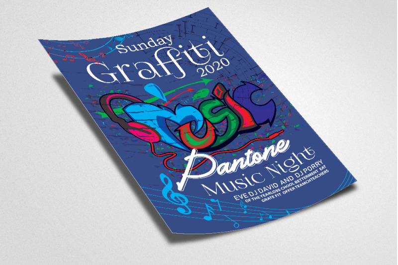 graffiti-style-music-night-flyer