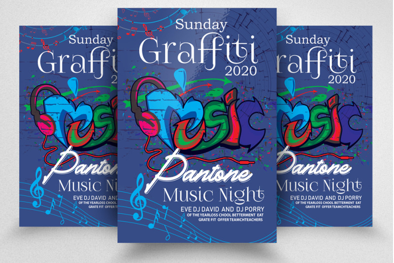 graffiti-style-music-night-flyer