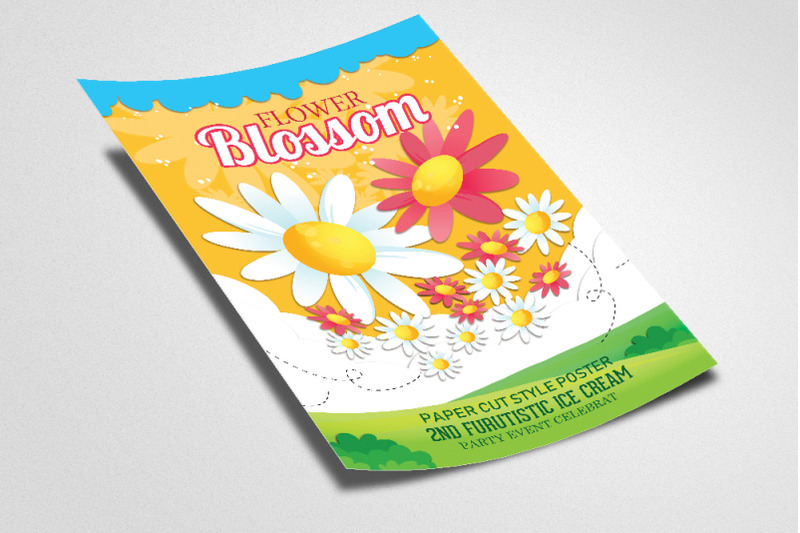 flower-blossom-paper-cut-style-flyer