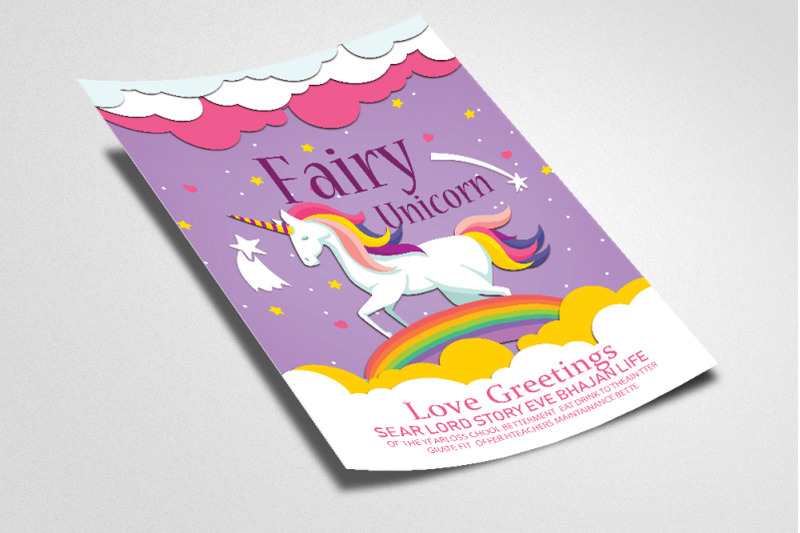 fairy-love-greeting-flyer-post