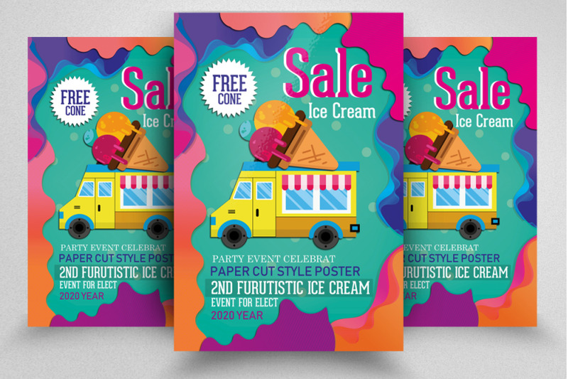 ice-cream-flyer-poster