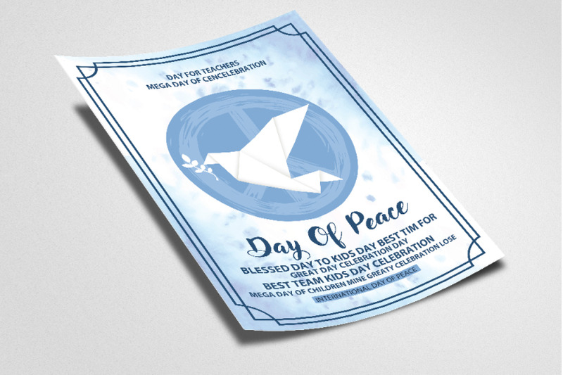 world-peace-day-flyer-poster