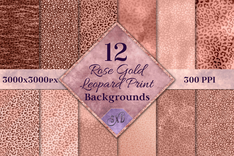 rose-gold-leopard-print-backgrounds-12-image-textures-set