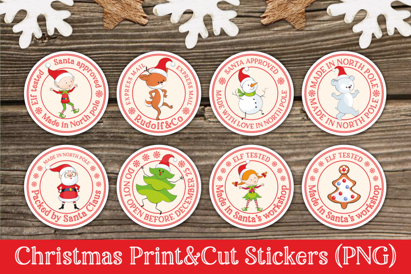 christmas-stamp-sticker-pack-png
