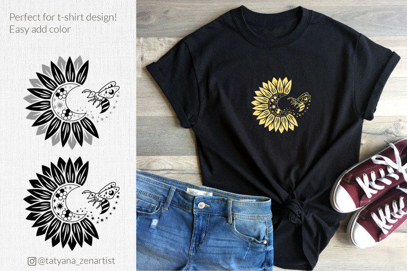 bee-svg-with-sunflower-svg-crescent-moon-for-tumbler-design