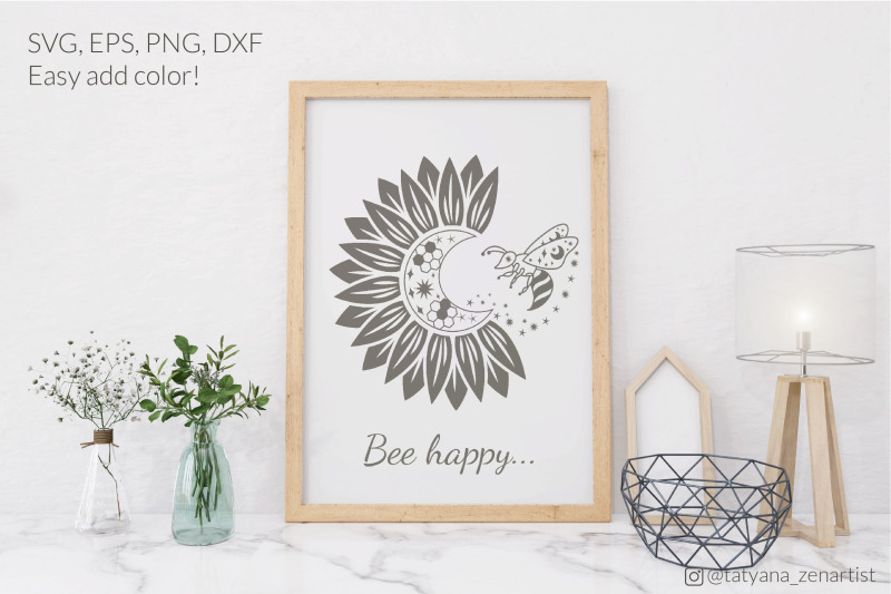 bee-svg-with-sunflower-svg-crescent-moon-for-tumbler-design