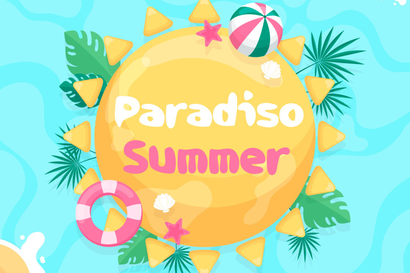 paradiso-tropical-summer-font