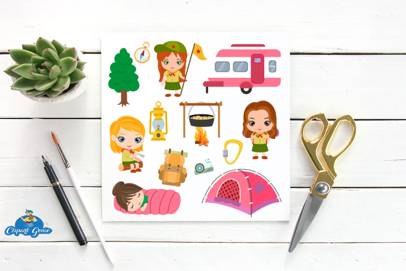girls-camping-clipart-camping-clipart-amp-svg