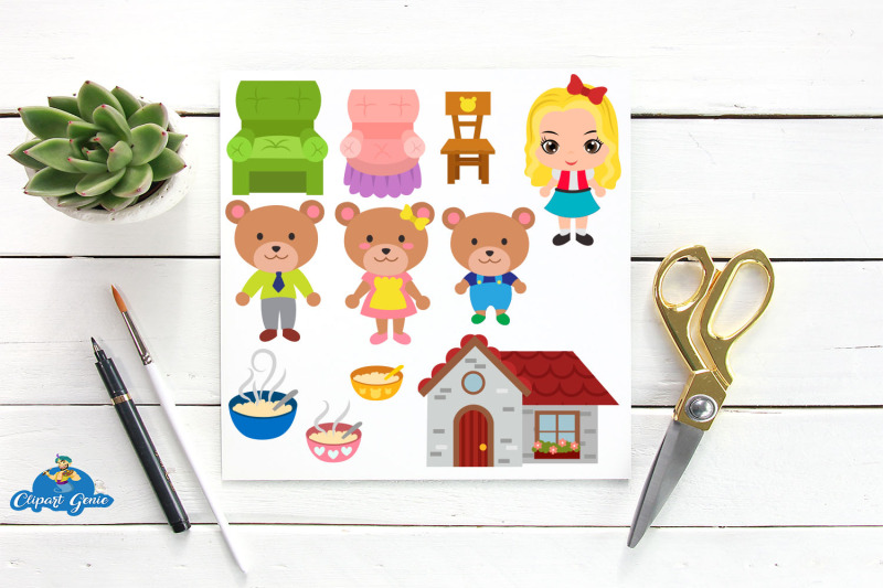 goldilocks-and-three-bears-clipart-amp-svg