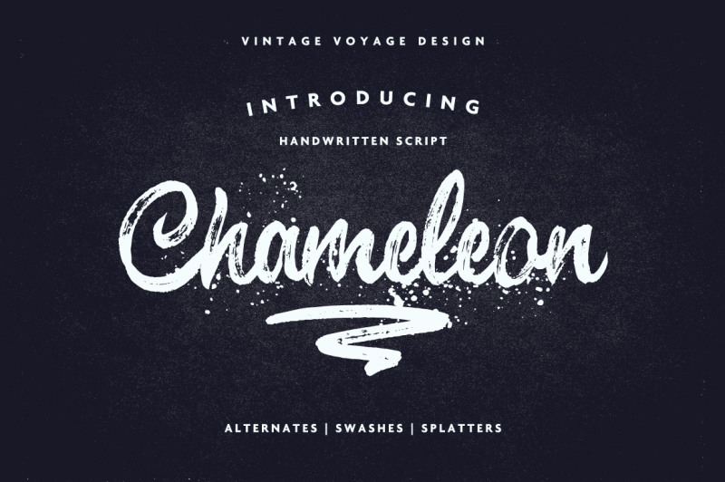 chameleon-impressive-brush-script