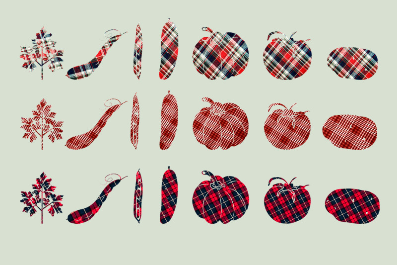 vegetables-in-buffalo-plaid