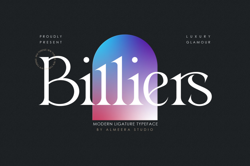 billiers-modern-ligature-typeface