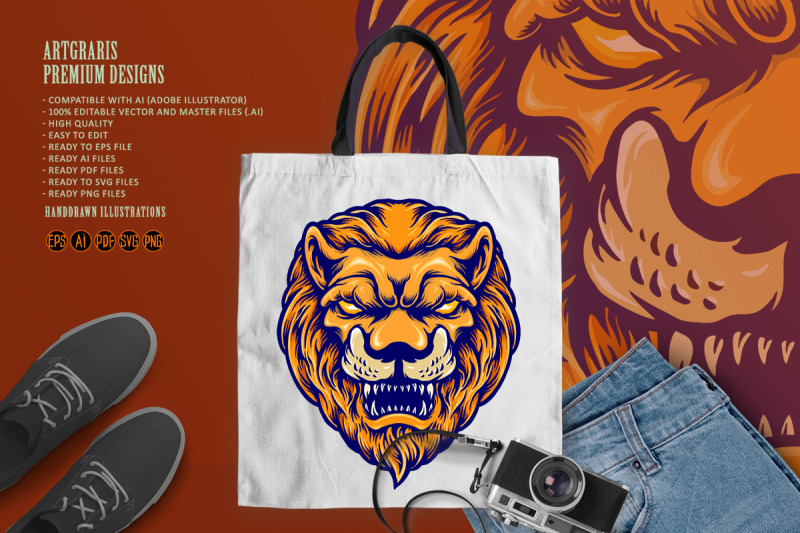 angry-lion-head-face-mascot-logo-isolated