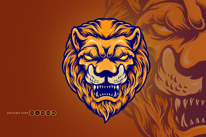 angry-lion-head-face-mascot-logo-isolated